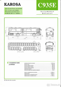 Prospekty - Autobusy Karosa 6 - 2