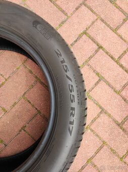 Pirelli cinturato 215/55 R17 letné 4 ks - 2