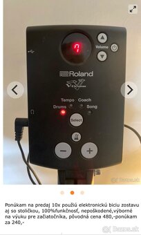 Elektronicke bicie Roland TD-1K - 2