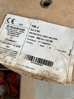 Kabel 5x1,5 500m - 2