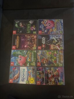 Nintendo switch OLED a príslušenstvo + hry - 2