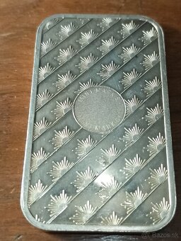 Strieborná tehlička 1oz - 2