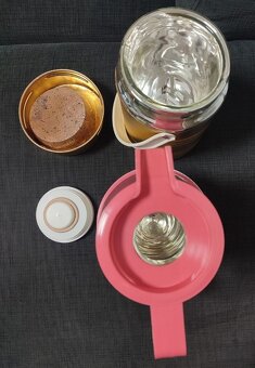 Predám 2 retro termosky so sklenou výplňou - 2