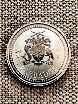 Barbados Trojzubec 2022, 999, 1oz - 2