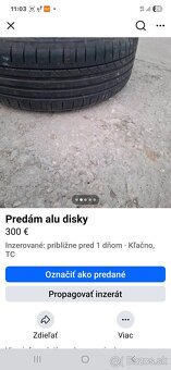 Predam alu disky - 2