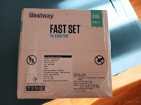 Bazén Bestway fast set 3,05 m x 76cm - 2