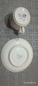 Kávový/ čajový set 6ks retro porcelán - 2
