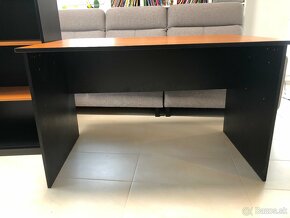Kancelársky stôl 120cm s regálom - 2