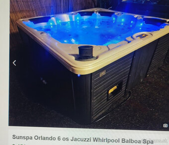whirpool, vírivka, jacuzzi. model ORLANDO, Balboa SPA - 2
