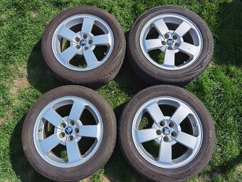 5x100 R16 plus letné pneumatiky 205/55/R16 - 2