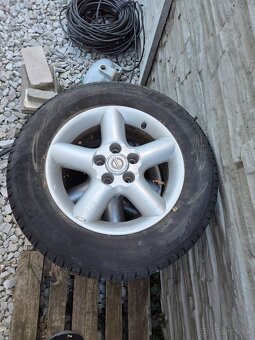 Hlinikove disky a pneu Nissan X-Trail - 2