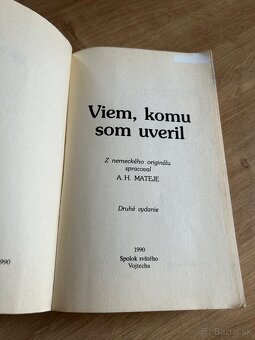 A. H. Mateje: Viem, komu som uveril - 2