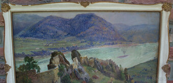 Starý obraz Carl Weiss (1860-1931) Brno - 2