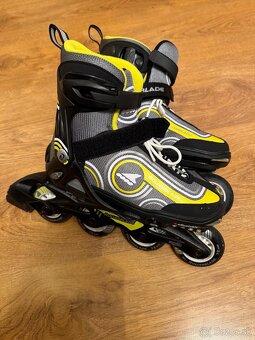 ROLLERBLADE SPITFIRE FLASH 33-37 - detské kolieskové korčule - 2