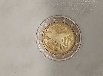 2 eurová minca s chybou - 2