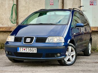Seat Alhambra 1.9TDI 96kw 7miest 2006 Nová STK - 2