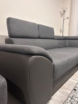 Rohová sedacia súprava. - 2