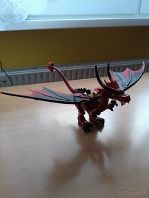 LEGO Castle - Dark Red Fantasy Era Dragon (používané) - 2