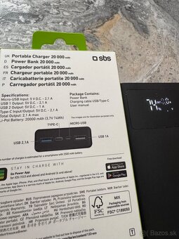2 power banky 20000mAh- 20€ - 2