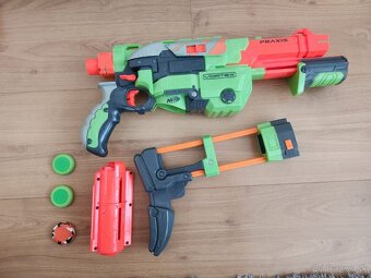 Nerf Vortex Praxis - Samopal so zásobníkom - 2