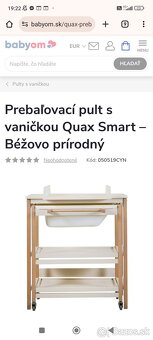Prebaľovacia pult s vanickou - 2