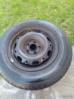 Letné pneumatiky 186/70 R14 na diskoch - 2
