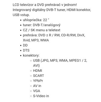 ECG 22 DHD 112 DVB-T - 2