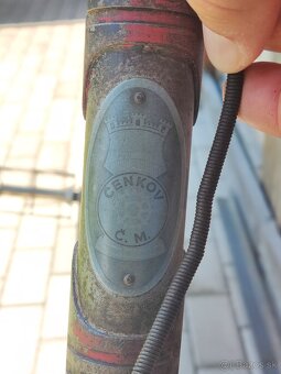 Starý cestný bicykel Čenkov čm - 2