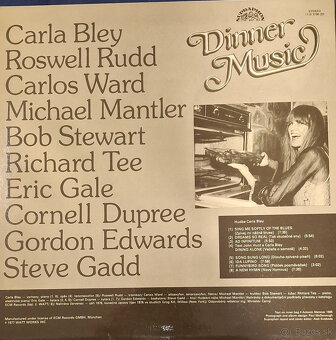 Retro gramofónová LP platňa Carla Bley - 2