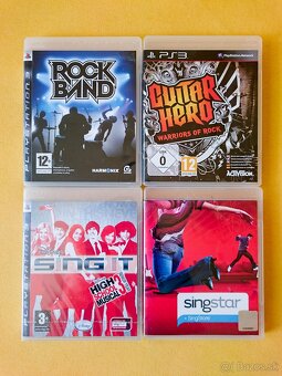 PS3 Hry - ROCK BAND, CIVILIZATION REVOLUTION, SURF\'S UP, - 2