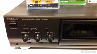 HX PRO 3-hlavovy kazetovy deck TECHNICS RS-BX601 JAPAN, AK45 - 2