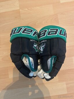 🥅 Hokejové rukavice Bauer – HC Nové Zámky, veľkosť 13” – no - 2