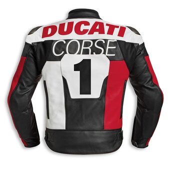 Moto Kožená Bunda Ducati Corse 3Color - 2