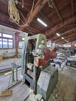 katr drevo 40-50m3/den linka G710+G560 porez rámová pila - 2