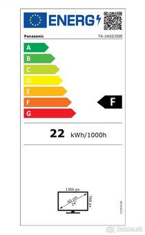 24" Panasonic TX-24GS350E Televízor + ovládač - 2