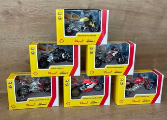 Modely Shell DUCATI kolekcia MOTORKY - 2