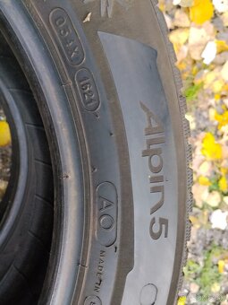 Zimne 225/55 r17, 97H Michelin Alpine5, 2ks - 2