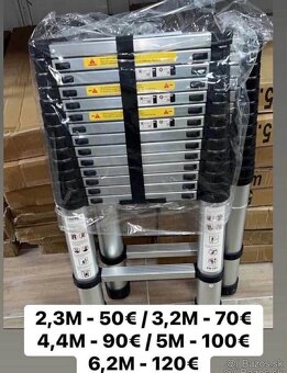 Teleskopicky Rebrik od 2 do 6,2M - 2
