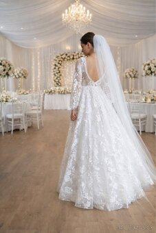 Svadobné šaty so závojom - 2