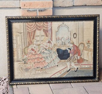 VEĽKÝ OBRAZ BAROKOVÝ MOTÍV - 2