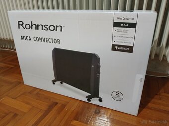 Elektricky ohrievač/convector - Rohnson 1000-2000W - 2