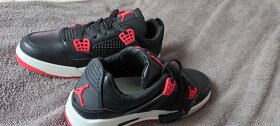 Jordan 4 červeno- čierne 41-41.5 veľkosť - 2