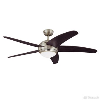 Stropný ventilátor so svetlom a diaľkovým ovládaním - 2