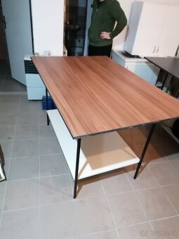 Strihací stôl do dielne - kovová kostra - 2