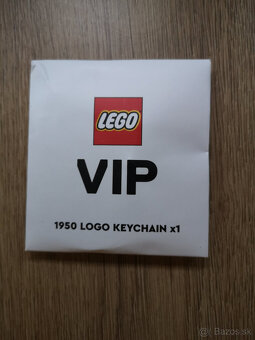 Lego prívesky a logom Lego - Retro spinning keychain 8e/ks - 2