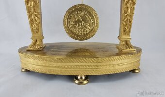 Vyše 200.ročné empírové hodiny -42.5 cm - 2