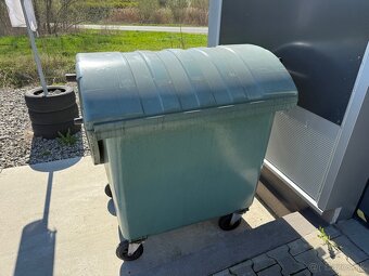 Predám zbernú nádobu 1100l na odpad - 2