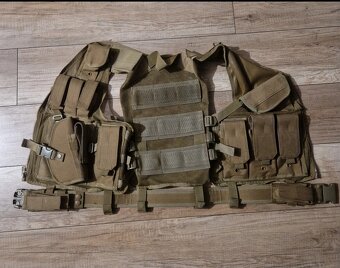 Taktická vesta army Airsoft ASG ossr USA ossr mil-tec heliko - 2