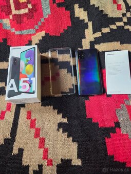 Samsung A51 dual sim čierny v dobrom stave plne funkčný má z - 2