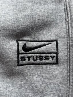 Teplaky dlhé NIKE Stüssy sivé M - 2